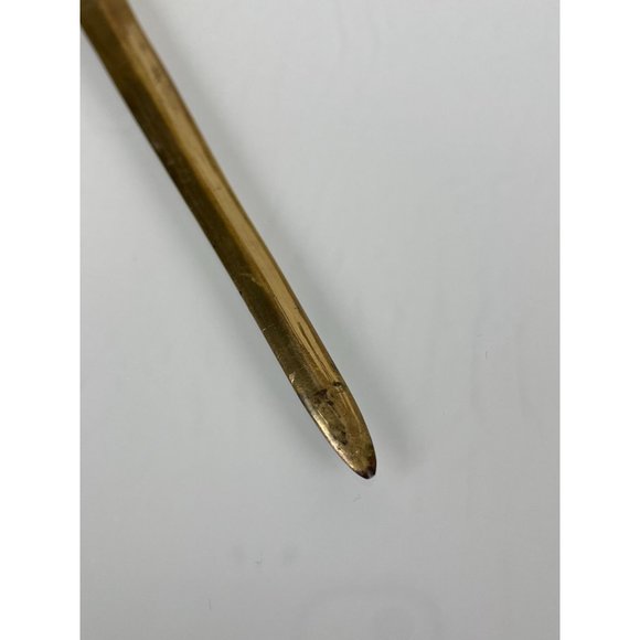 Vintage Brass Ship Anchor Letter Opener, Metal, Nautical Office Gift - Picture 6 of 8